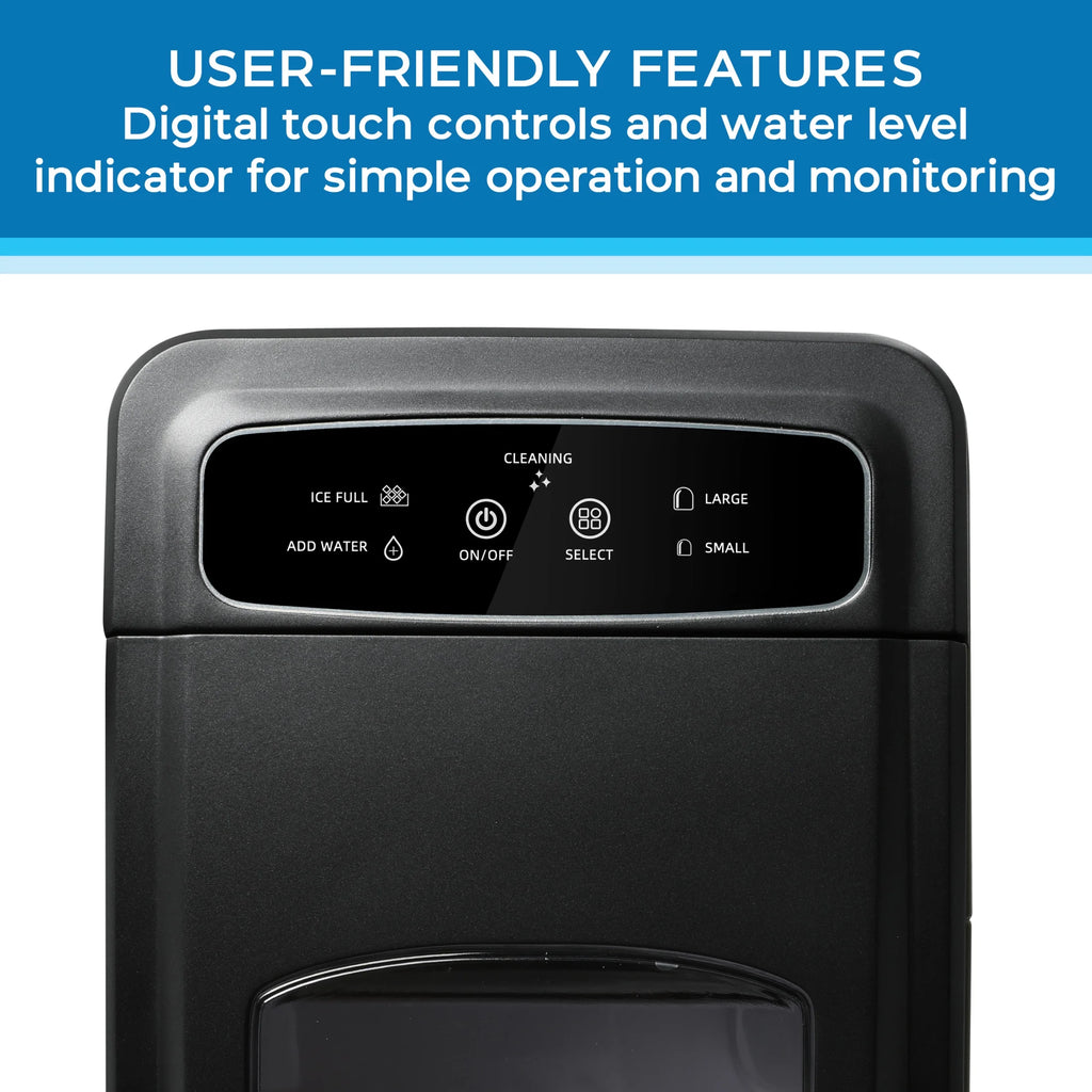 Avanti Mighty Ice 26lb. Countertop Bullet Ice Maker, in Black (AVIM2625BK)