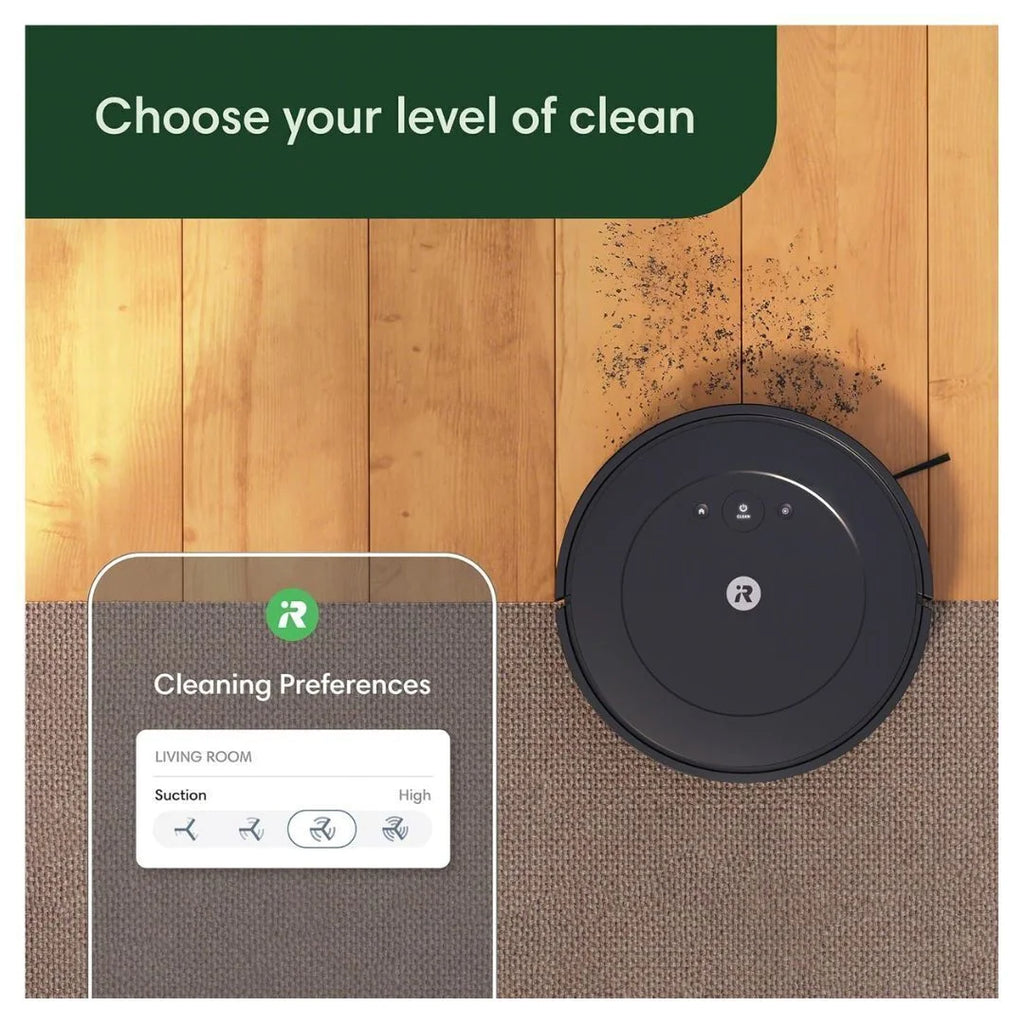 iRobot Roomba Vacuum 2 Essential Robot with AutoEmpty Dock, 3 Suction Levels, Latest Floor Tracking Sensors, and Compact Design (Black)