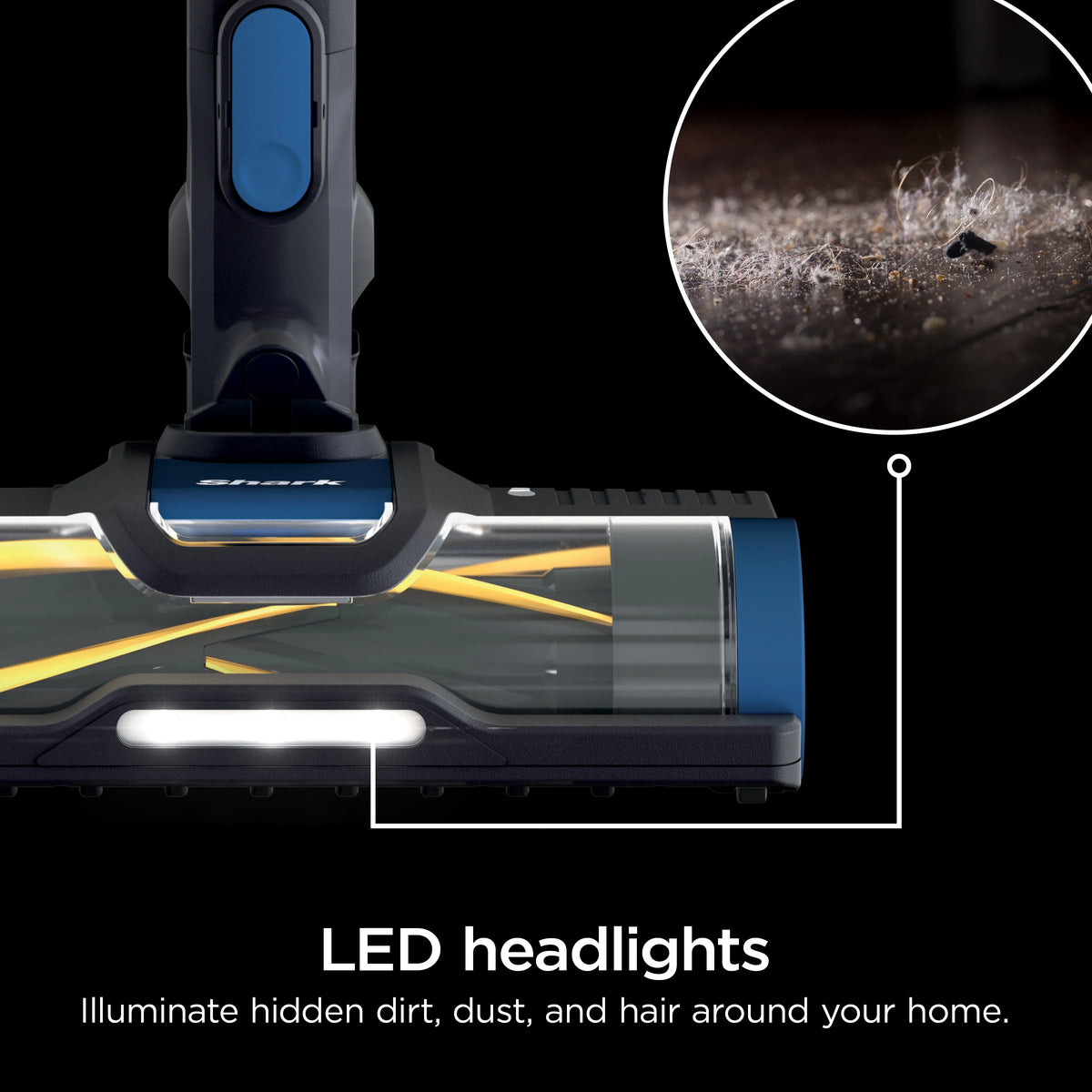 Shark Pet Pro Cordless Stick Vacuum Cleaner with Powerfins Brushroll, 40-Min Runtime, WZ250