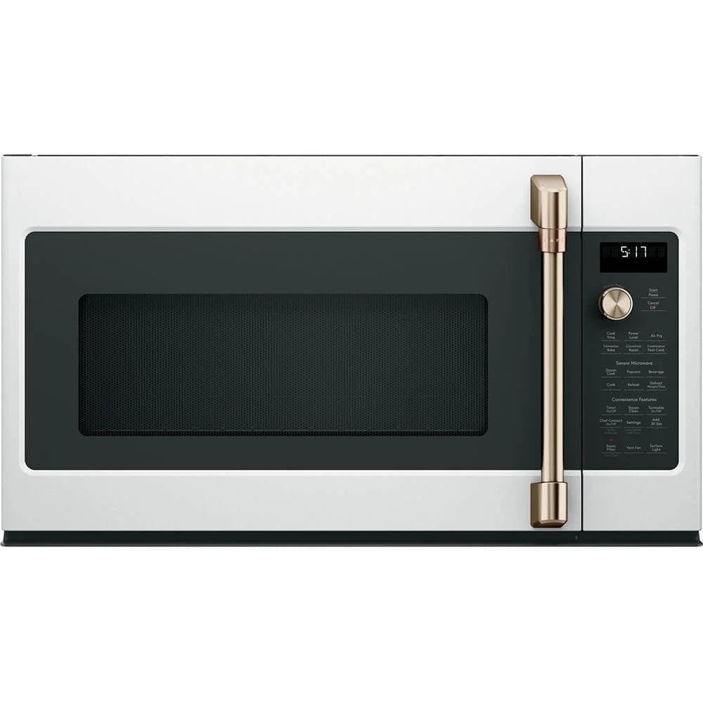 Café CVM517P4RW2 1.7 Cu. Ft. White Over-the-Range Microwave Oven