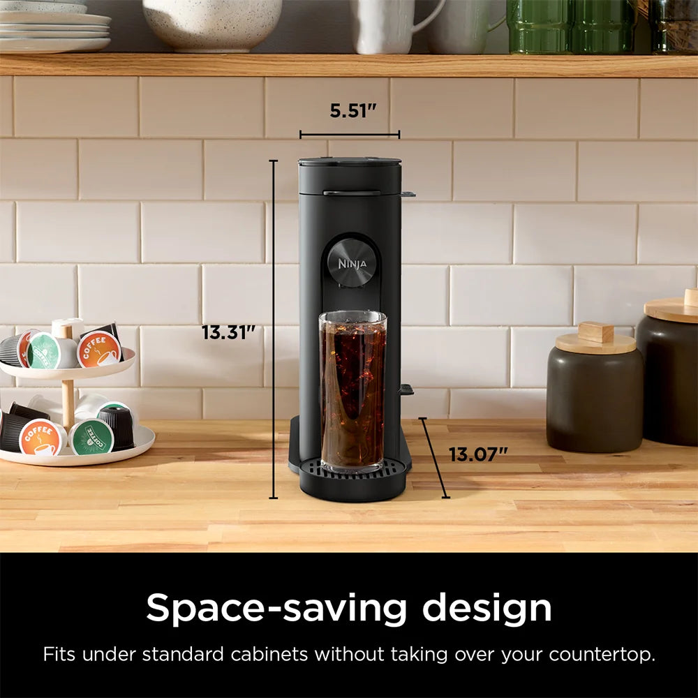 Ninja Single-Serve Pods & Grounds Hot and Iced Coffee Brewer with Rapid Cold Brew