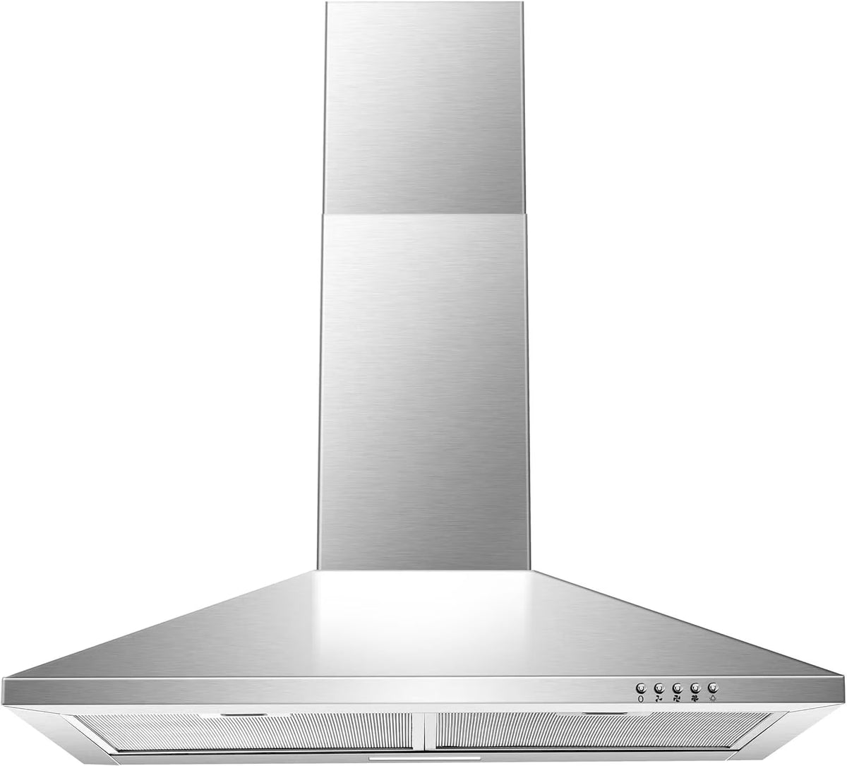Range Hood 30 inch Wall Mounted Range Hood in Stainless Steel Convertible Stove Vent Hood 3 Speed