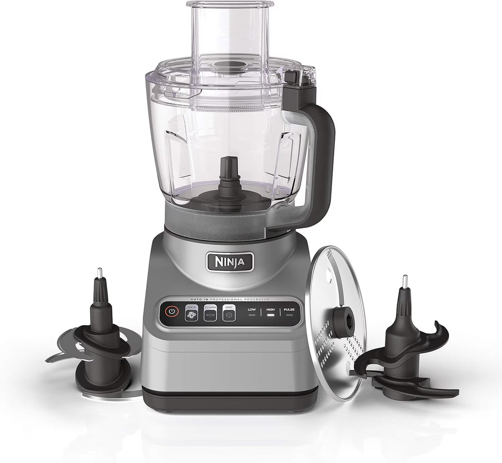 Restored Ninja Professional Plus Refurbished 9 Cup Food Processor, Silver (Refurbished)