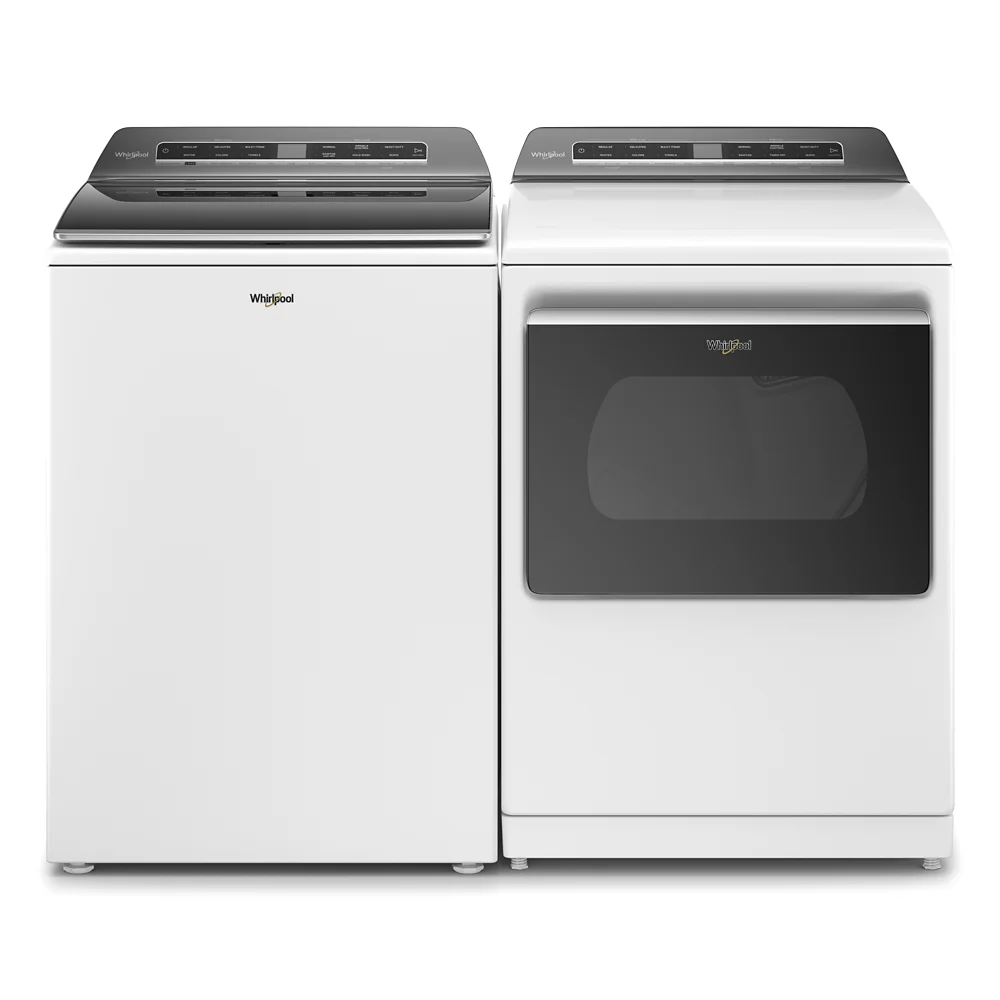 WHIRLPOOL WED8127LW top load matching electric dryer