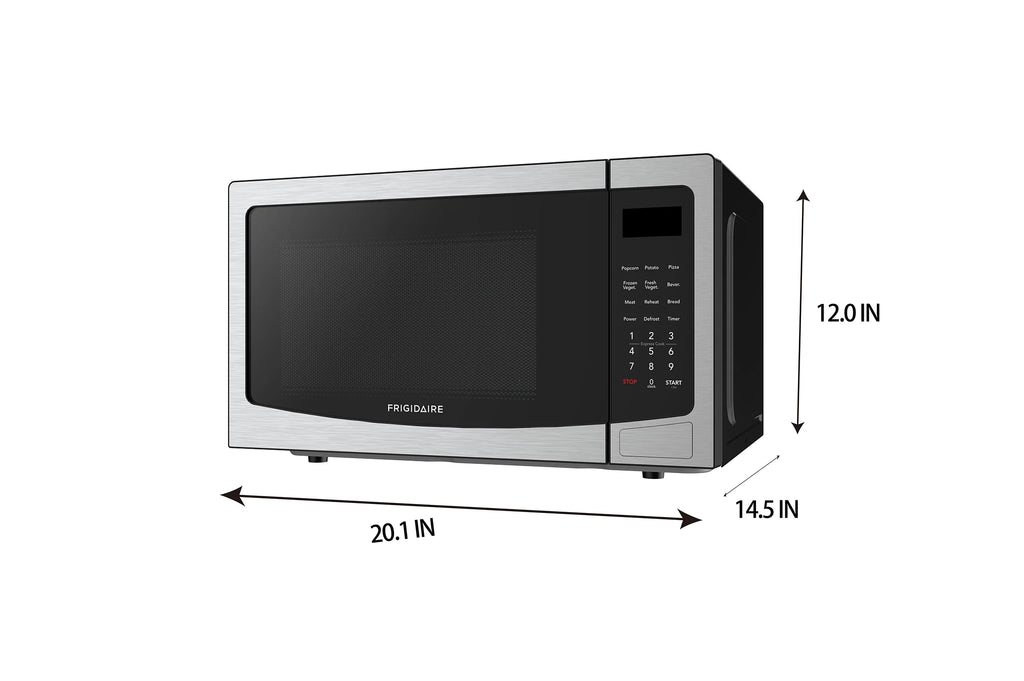 Frigidaire, 1.1 Cu. Ft. Countertop Microwave Oven, EMW1134, Stainless Steel