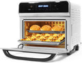 Air Fryer Ovens Countertop, Convection Toaster Oven with 10 Cooking Functions, 6-Slice Toast &12-Inch Pizza Capacity, 6 Accessories Included, Auto Shut off, 24 Quart