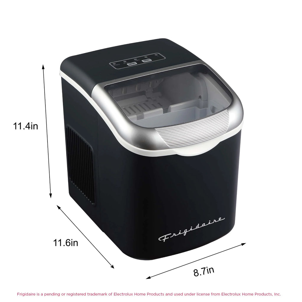 Frigidaire, 26 Lbs. Ice Maker, Bullet Shaped Ice, Rgwhite