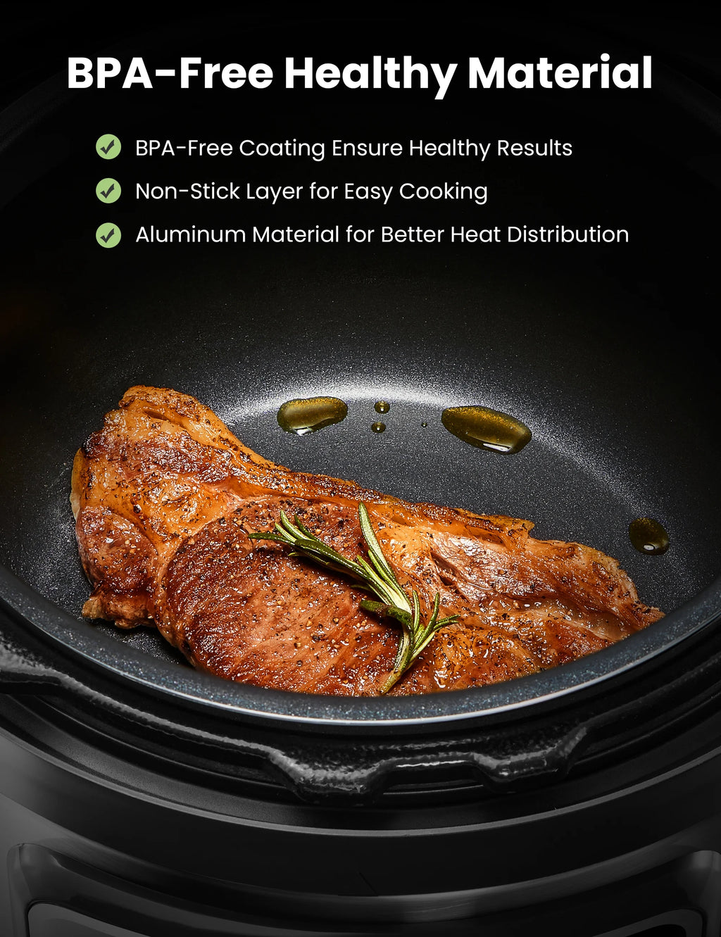 COMFEE�� 16 in 1 Electric Pressure Cooker Instant Multi Cooker Olla de Presion Non-Stick Pot Yogurt Maker Rice Cooker Slow Cooker Saut�� Steamer 8 Quarts Stainless Steel