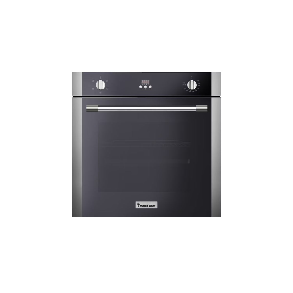 Open Box Magic Chef 2.2 Cubic Foot Built In Programmable Wall Convection Oven