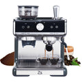 RIEDHOFF Semi-Automatic Espresso Machine with Grinder, Professional Espresso Maker with Milk Frother Steam Wand, 20 Bar Barista Cappuccino Machine