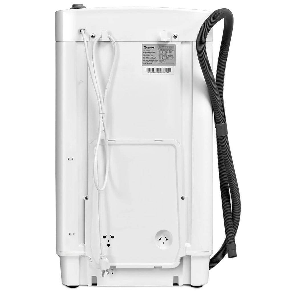 Costway Full-Automatic Laundry Wash Machine Washer Spinner Drain Pump