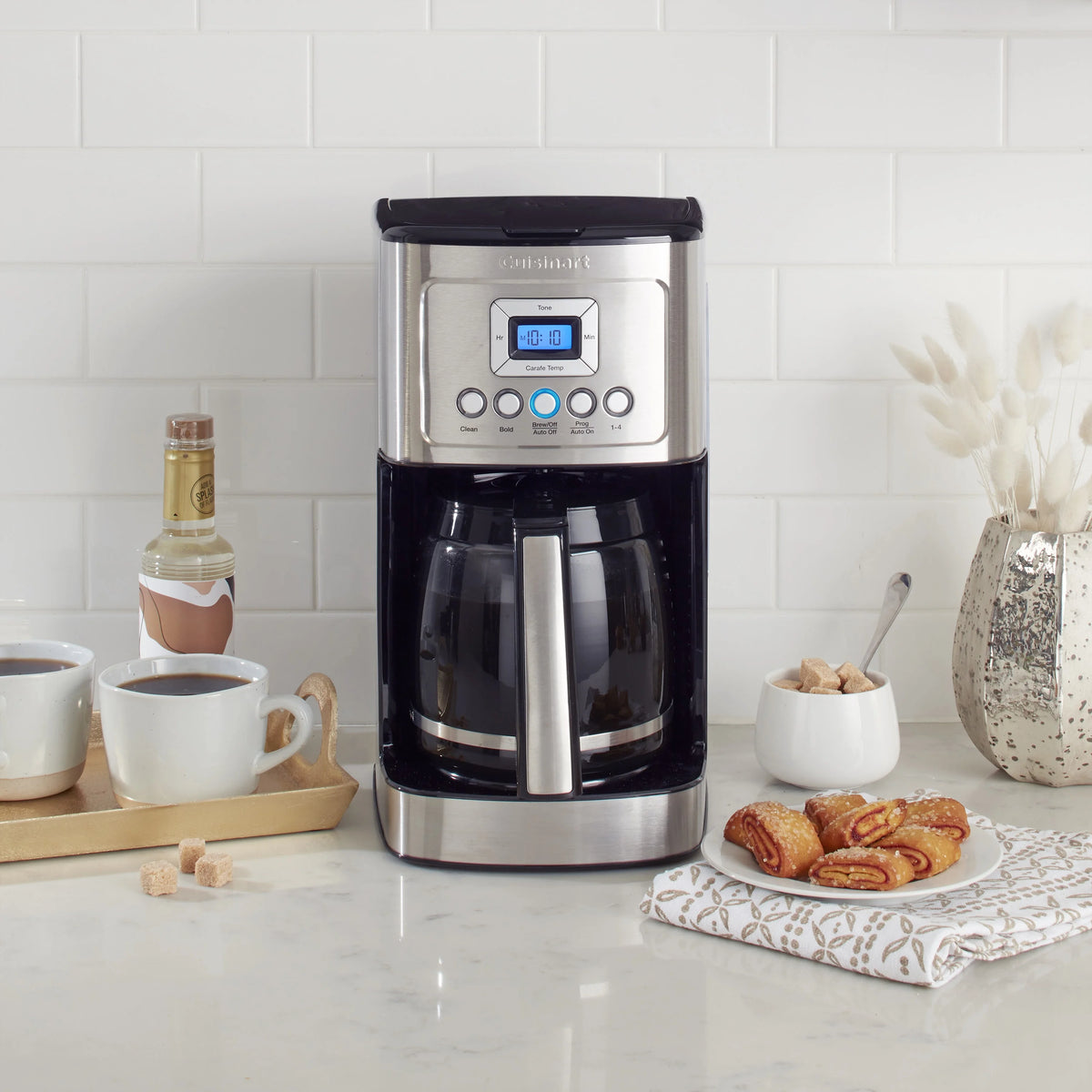 Cuisinart PerfecTemp 14-Cup Programmable Coffee Maker in Umber