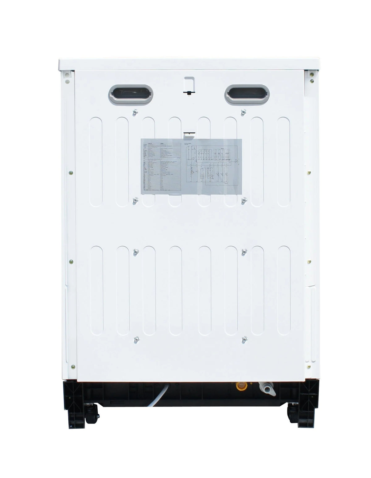 Energy Star 24" Portable Stainless Steel Dishwasher - White