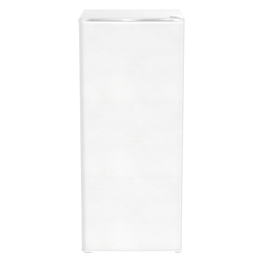 Auseo 7 Cu. ft. Upright Freezer with 4 fixed grid shelves, Space Saving, Adjustable Temperature Controls, Garage Ready deep Freezer, Manual Defrost, White