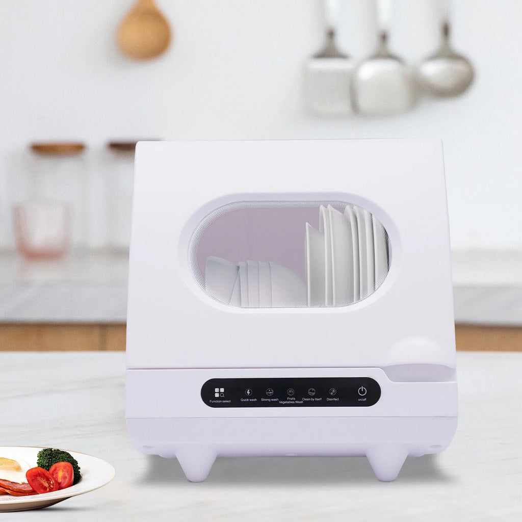1200W Portable Countertop Dishwasher Dish Washing Machine Dishwasher 360�� Spray