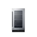 Summit Cl181wbv 18 Inches Wide 2.9 Cu. Ft. Built-In Or Free Standing Wine And Beverage Cooler -