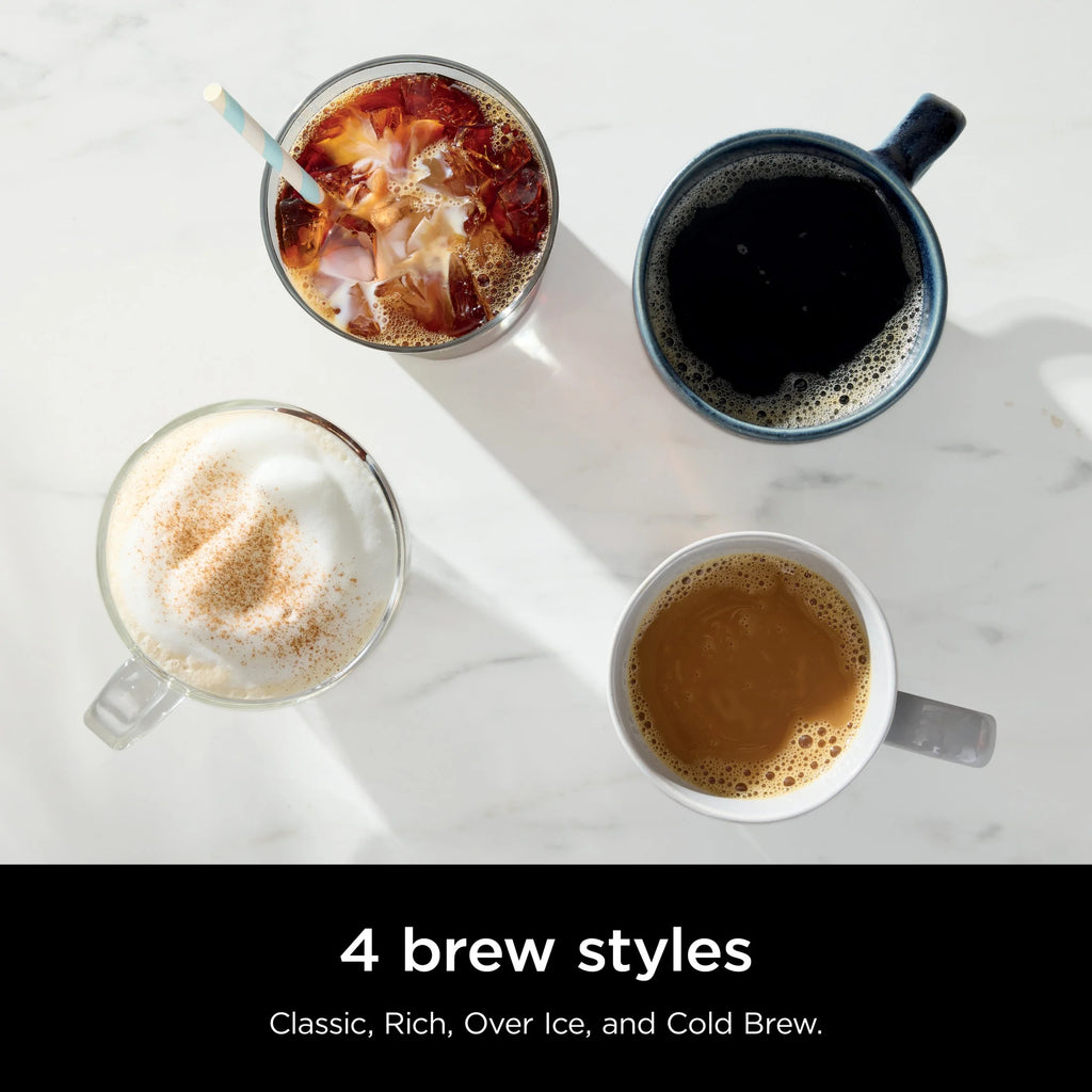 Ninja Single-Serve Pods & Grounds Hot and Iced Coffee Brewer with Rapid Cold Brew