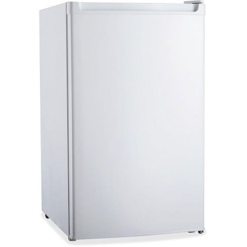 Avanti RM4406W 4.4 cubic foot Refrigerator 4.40 ft - Manual Defrost - Reversible - 4.40 ft Net Refrigerator Capacity - 228 kWh per Year - White - Built-in