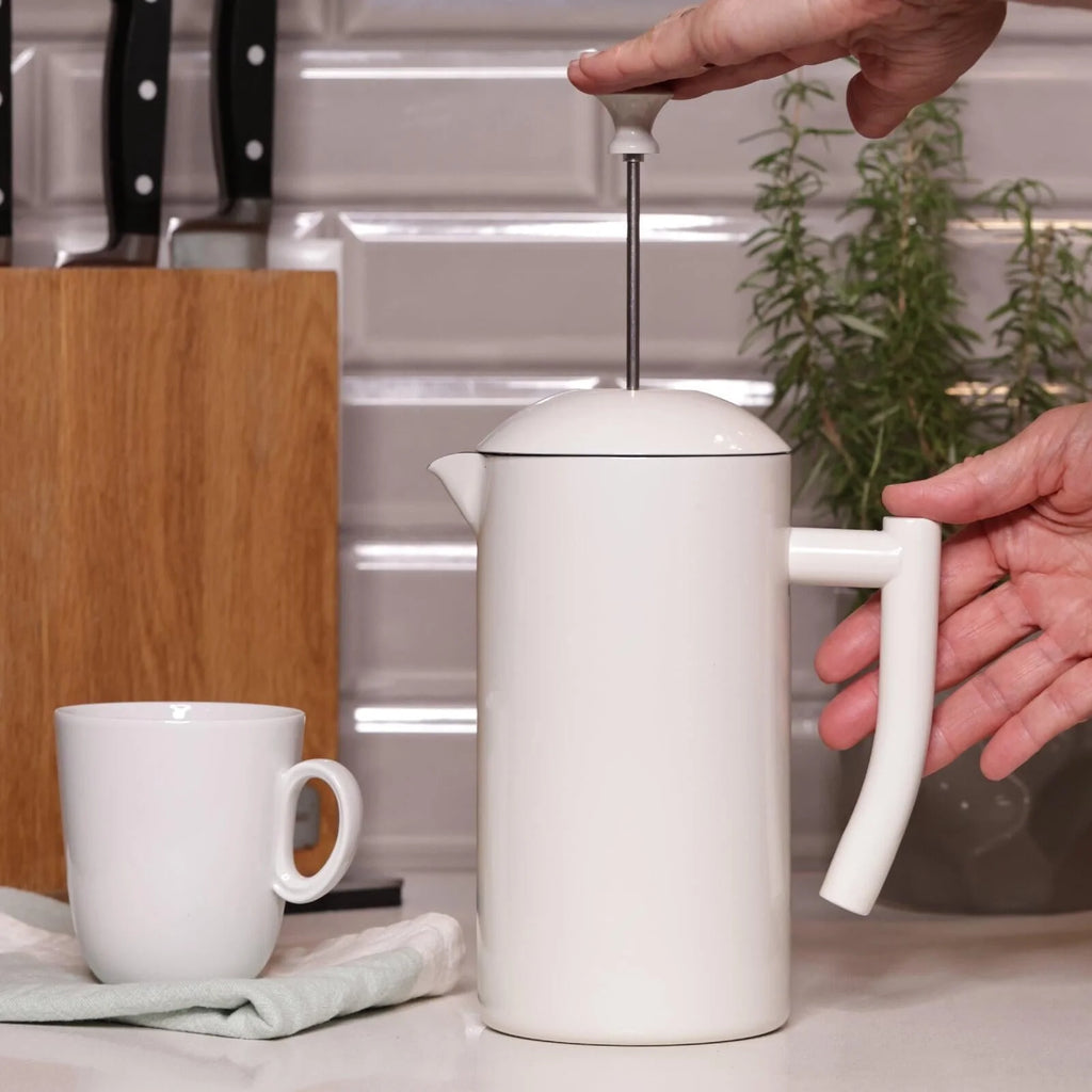 Frieling French Press, Snow White, 34 fl oz.