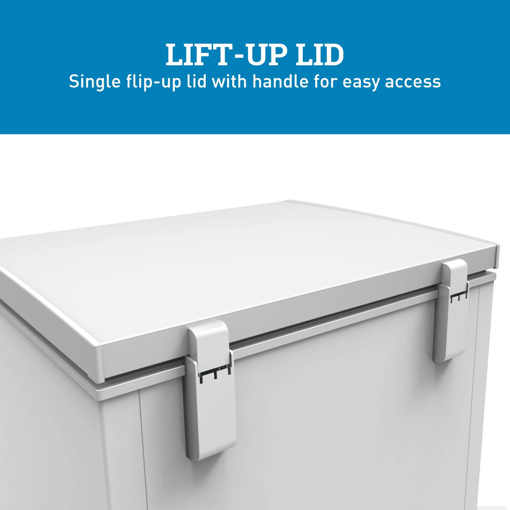 Avanti Garage Ready Chest Freezer, 5.0 Cu. ft. Capacity, in White (?CF5F0W)
