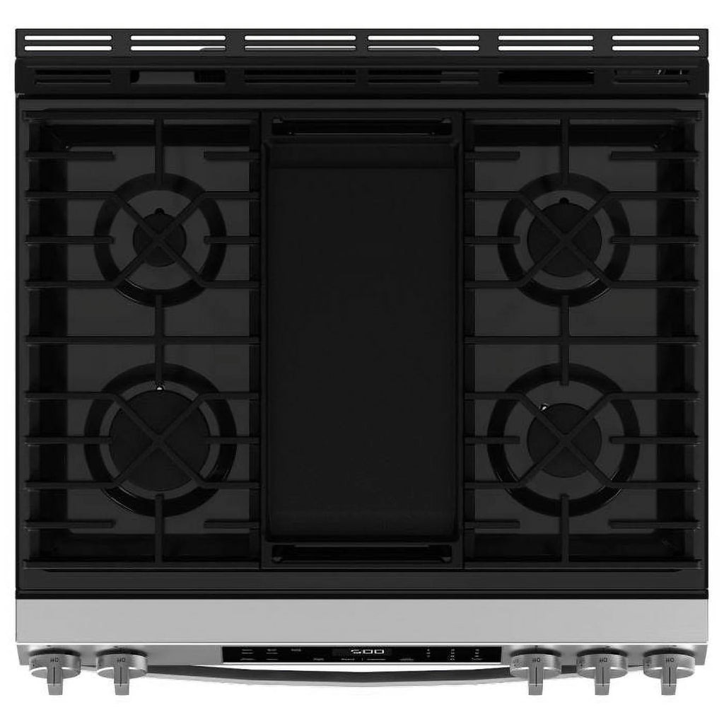 GE 30" Slide-In Front-Control Gas Range GGS500PVSS