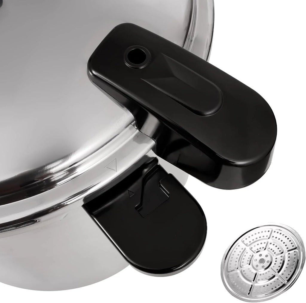 UNIFULL 24 Quart/23 Liter Pressure Cooker,Pressure Canner with Pressure Gauge,Pressure Relief Valve - 15 PSI,and Sealing Ring