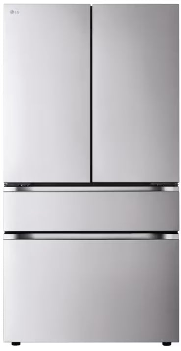 LG LF26C8210S 36 Inch  26 cu. ft. Counter-Depth, 4-Door French Door Refrigerator, Full-Convert Drawer, and Internal Ice and Water Dispenser, in Stainless Steel