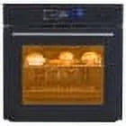 OYang Single Wall Oven 24" Built-In Electric Ovens with With Colour Led Screen , 70L, 3000W, 8 Baking Modes, with Air Frying Function, 3D Surround Heating, Touch Control