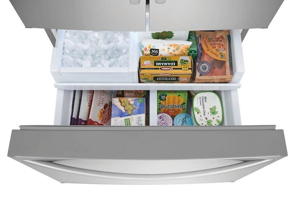 Frigidaire FRFN2813AF 29 Cu. Ft. Standard-Depth French Door Refrigerator, Stainless Steel