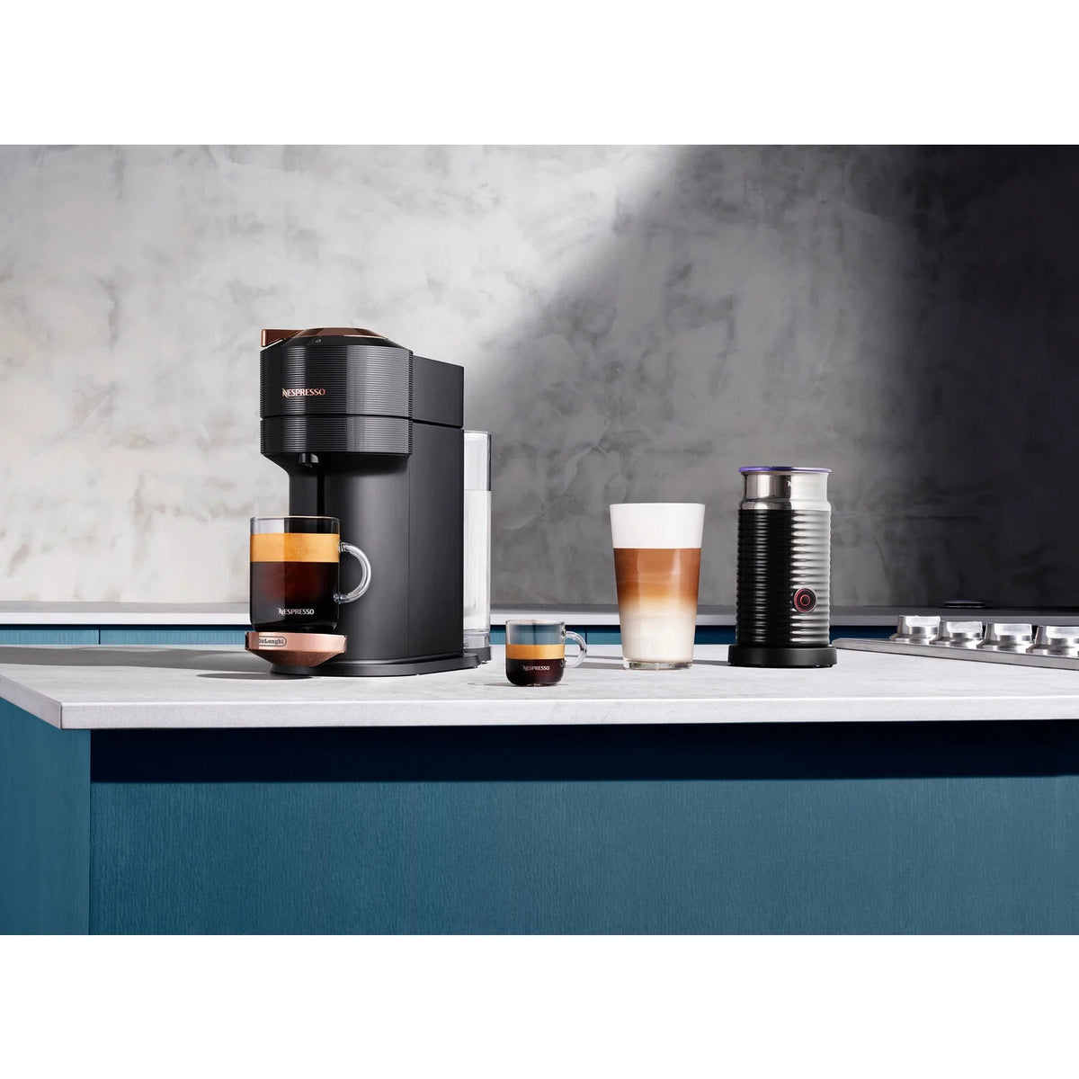 Nespresso Vertuo New Next Coffee and Espresso Maker by DeLonghi, Dark Gray, Single-Serve Brewers
