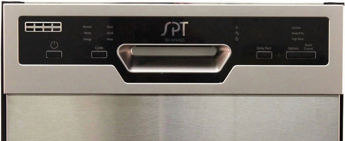 Energy Star 18" Built-In Dishwasher w/Heated Drying - Stainless