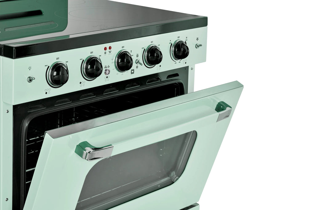 Unique Appliances Oven 30.0 in 3.9 cu/ft Electric Freestanding Range in Marshmallow White
