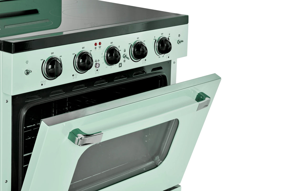 Unique Appliances Oven 30.0 in 3.9 cu/ft Electric Freestanding Range in Marshmallow White