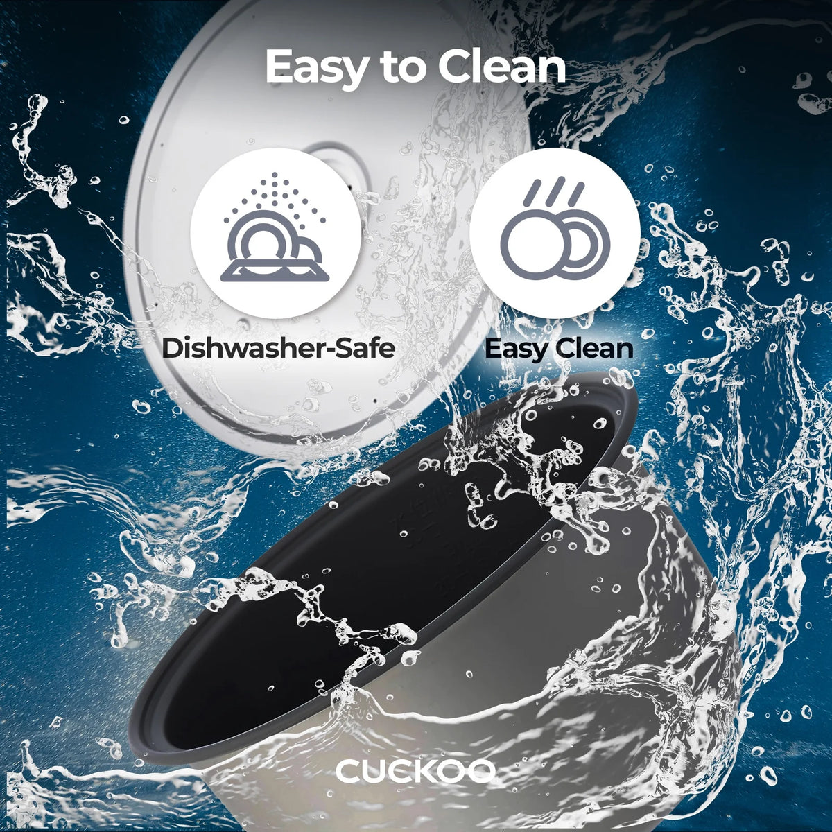 Cuckoo Stainless Steel Rice Cooker 60 Cups Cooked Warmer with Nonstick Pot Easy Switch Start Silver/Black (CR-3032)