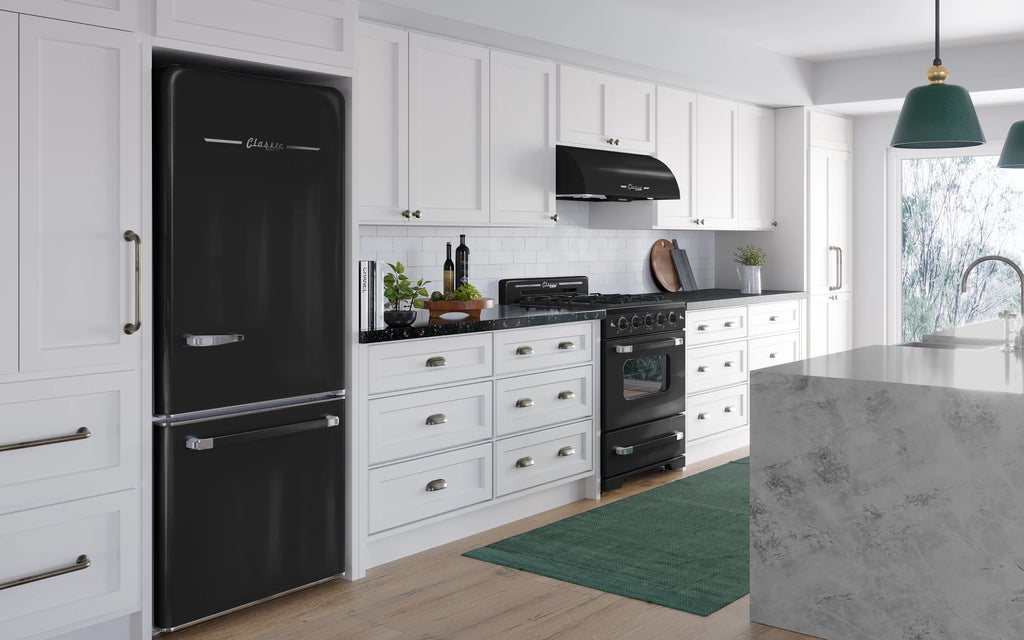 Unique Appliances Ugp-510L Ac Classic Retro 30" Wide 17.7 Cu. Ft. Energy Star Certified