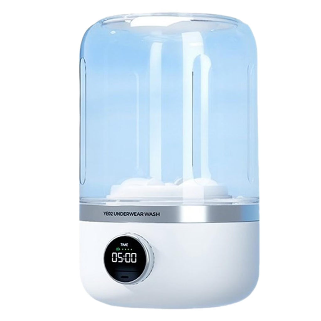 DGQPLPD Portable Washing Machine, Rechargeable Cordless Mini Washing Machine with 4000mAh, Charge 1 Time and Up to Use 20 Times, Washer Machine for Baby Clothing, Underwear
