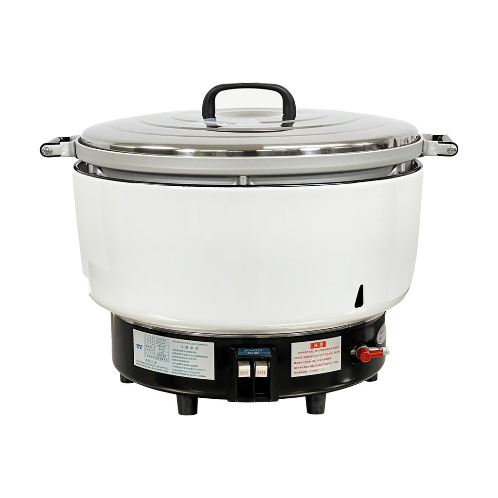 80 Cup Commercial Rice Cooker Natural Gas or Propane, 563000 BTU