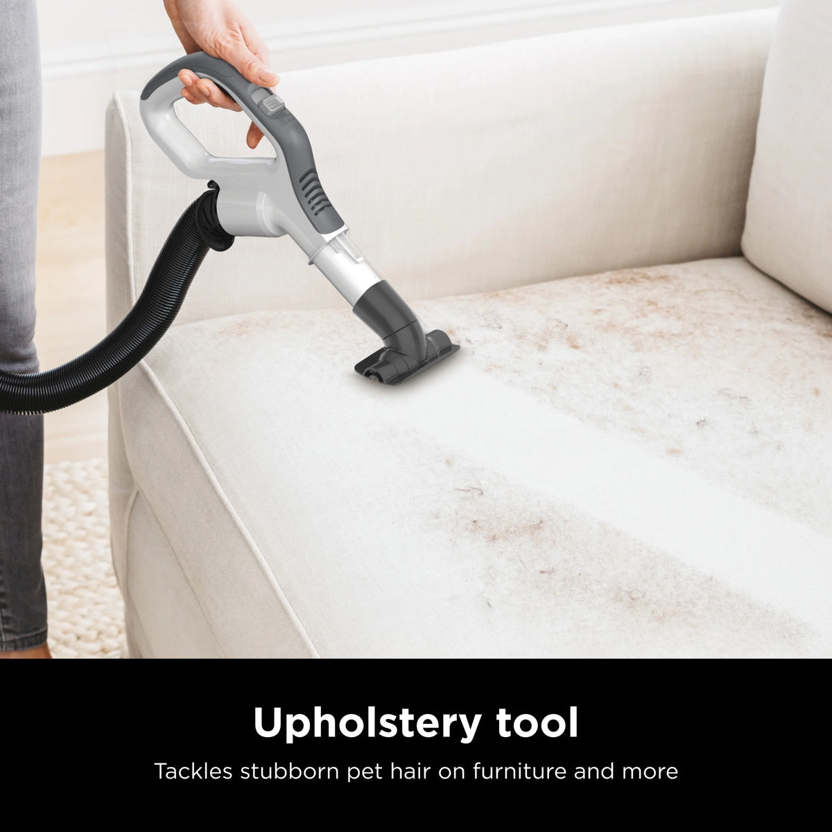 Shark Bagless Upright Vacuum, Navigator Advanced Lift Away with Powerful Hair Pickup, Crevice and Upholstery Tool, Anti Allergen Seal, Easy to Empty, Large Dustbin, Grey, LA300