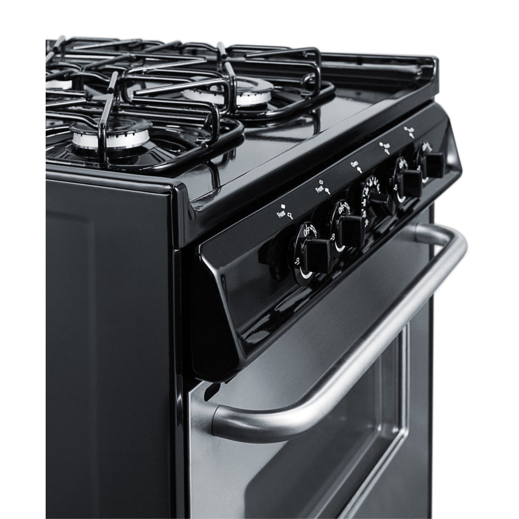 24" Wide Gas Range, Sealed Burners