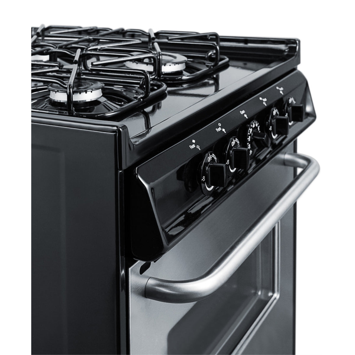 24" Wide Gas Range, Sealed Burners