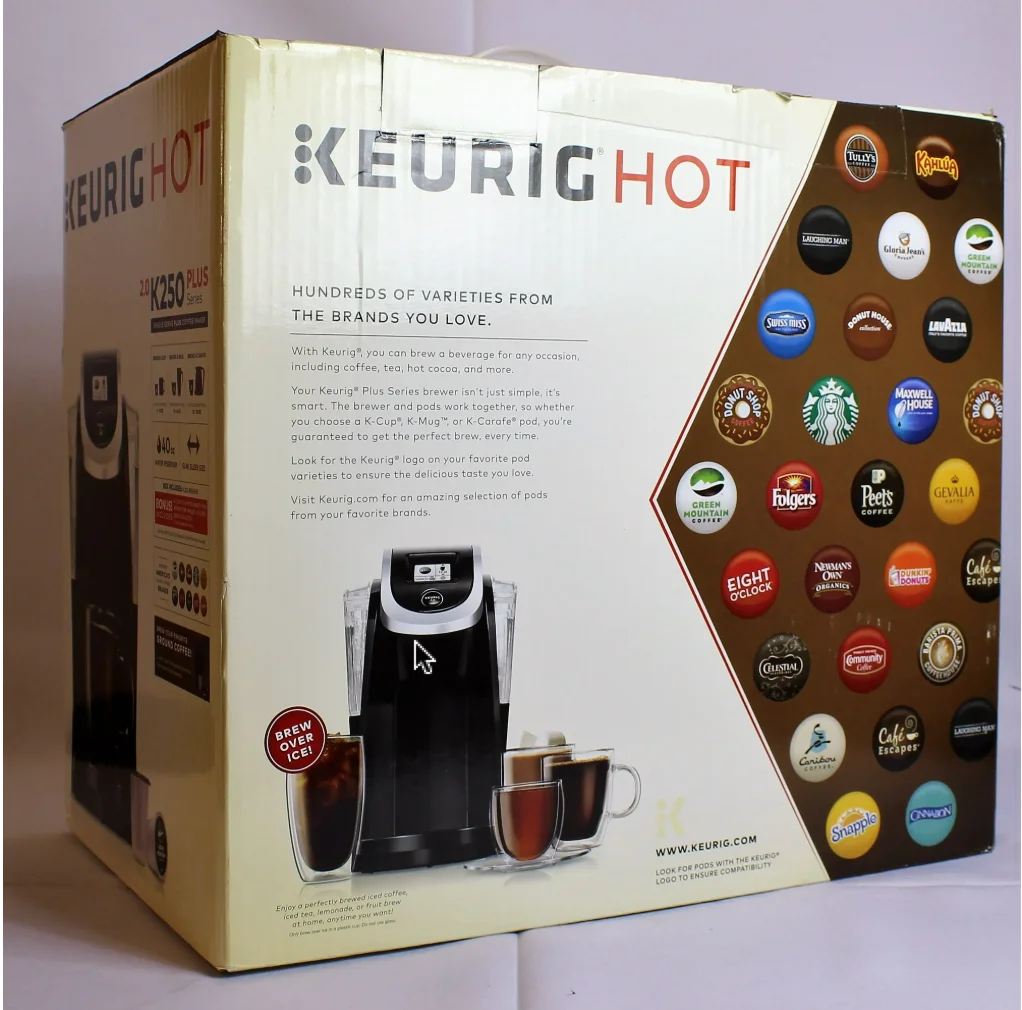 Keurig K250 Single Serve Coffee Brewer, Black