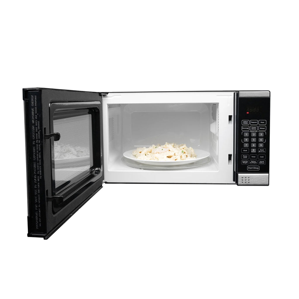 Danby Designer 0.7 cu. ft. Space Saving Under the Cupboard Microwave in Stainless Steel (DDMW007501G1)