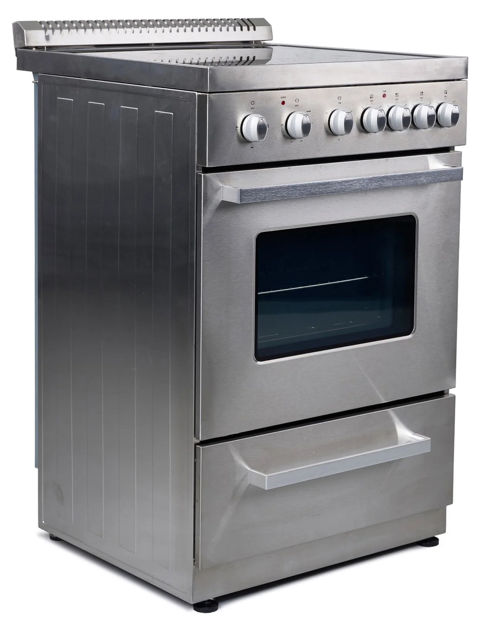 Premium Levella 24" Freestanding Electric Range with Air Fry