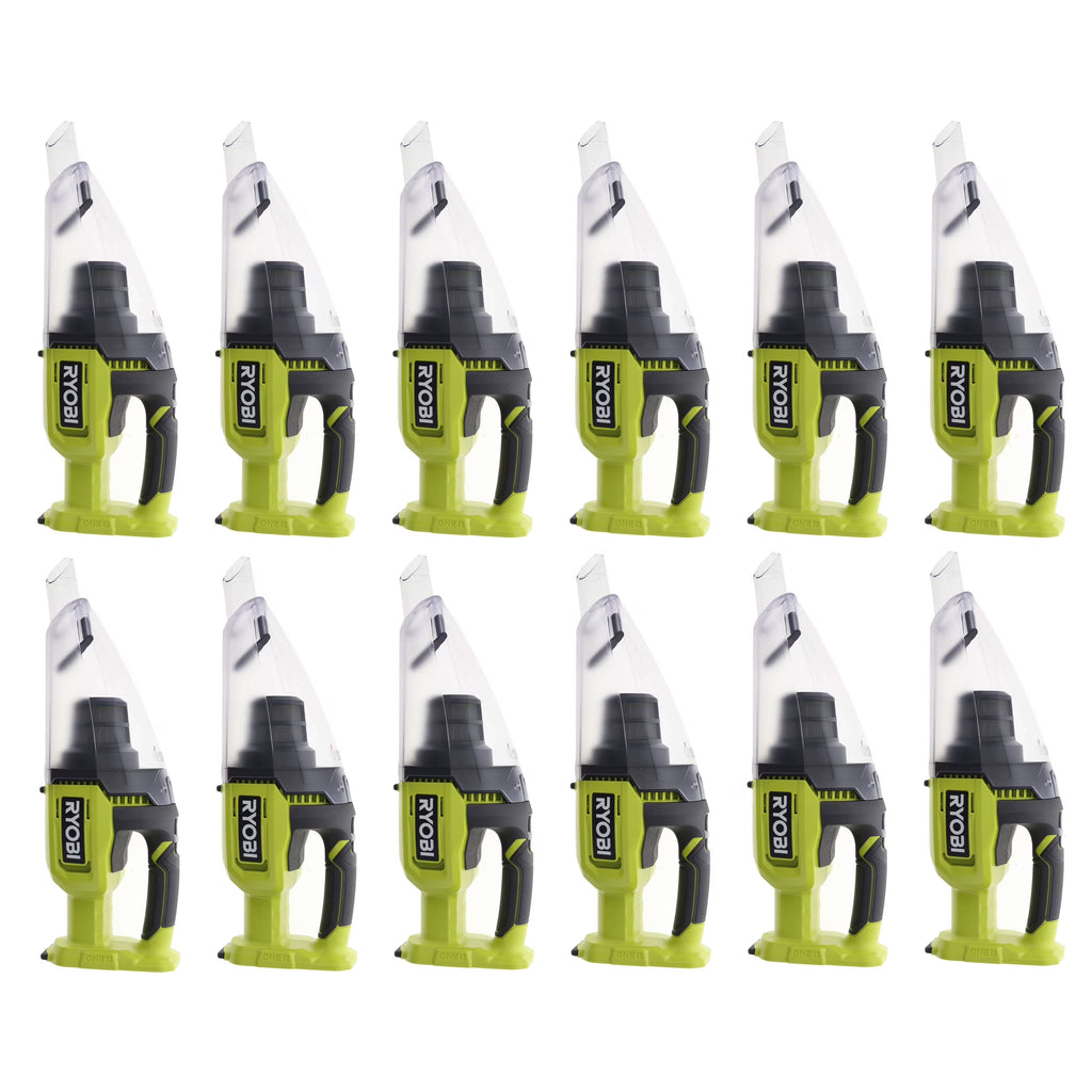 Ryobi PCL705B 18V ONE+ Cordless Multi-Surface Handheld Vacuum (Bare Tool) (12-Pack)