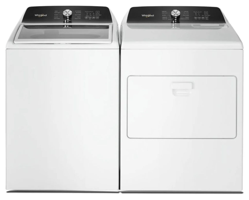 Whirlpool WTW5025SW 4.5 Cu. Ft. Top Load Washer, Built-In Faucet, Agitator