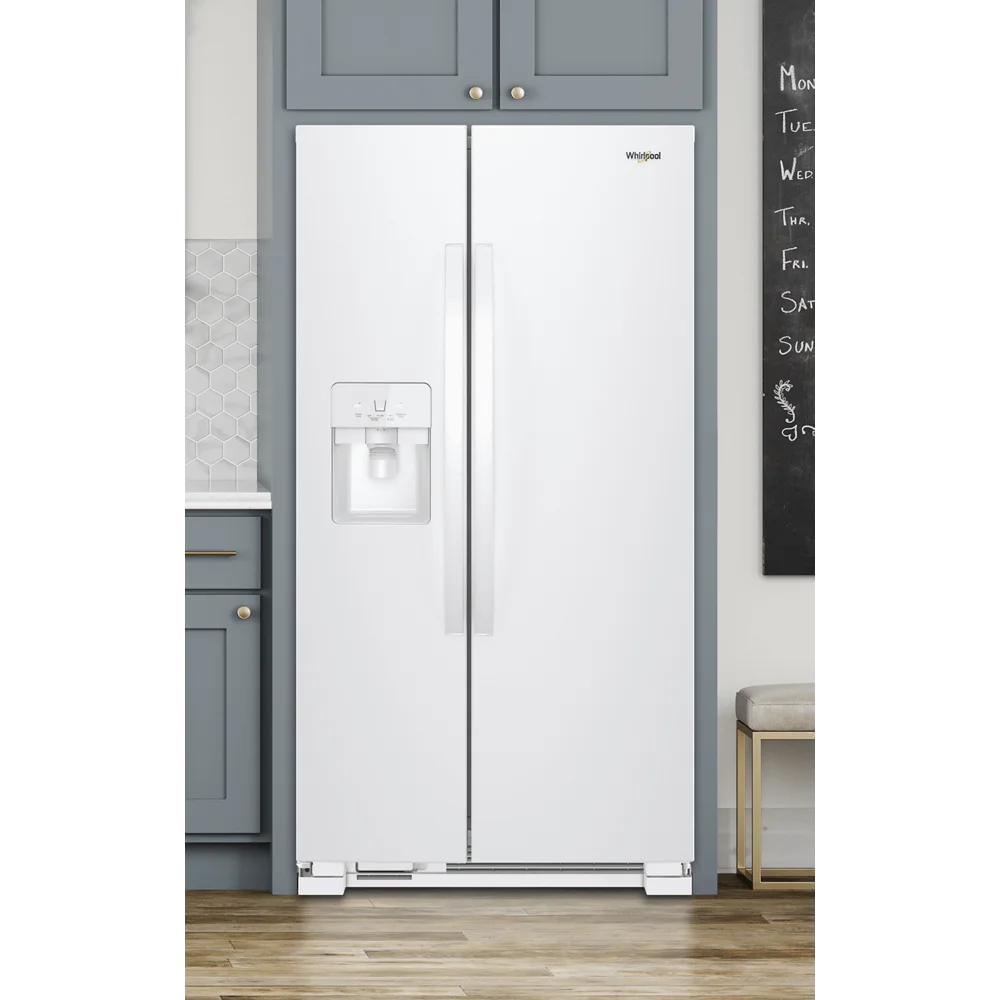 WHIRLPOOL WRS555SIHZ side by side freestanding refrigerator