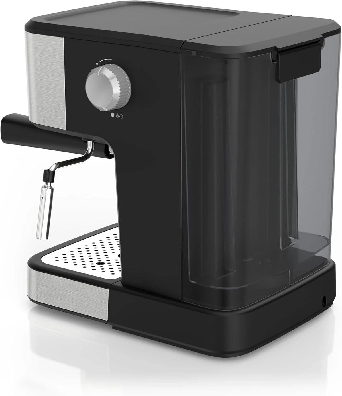 BLACK+DECKER 15-Bar Espresso and Cappuccino Maker, Stainless Steel