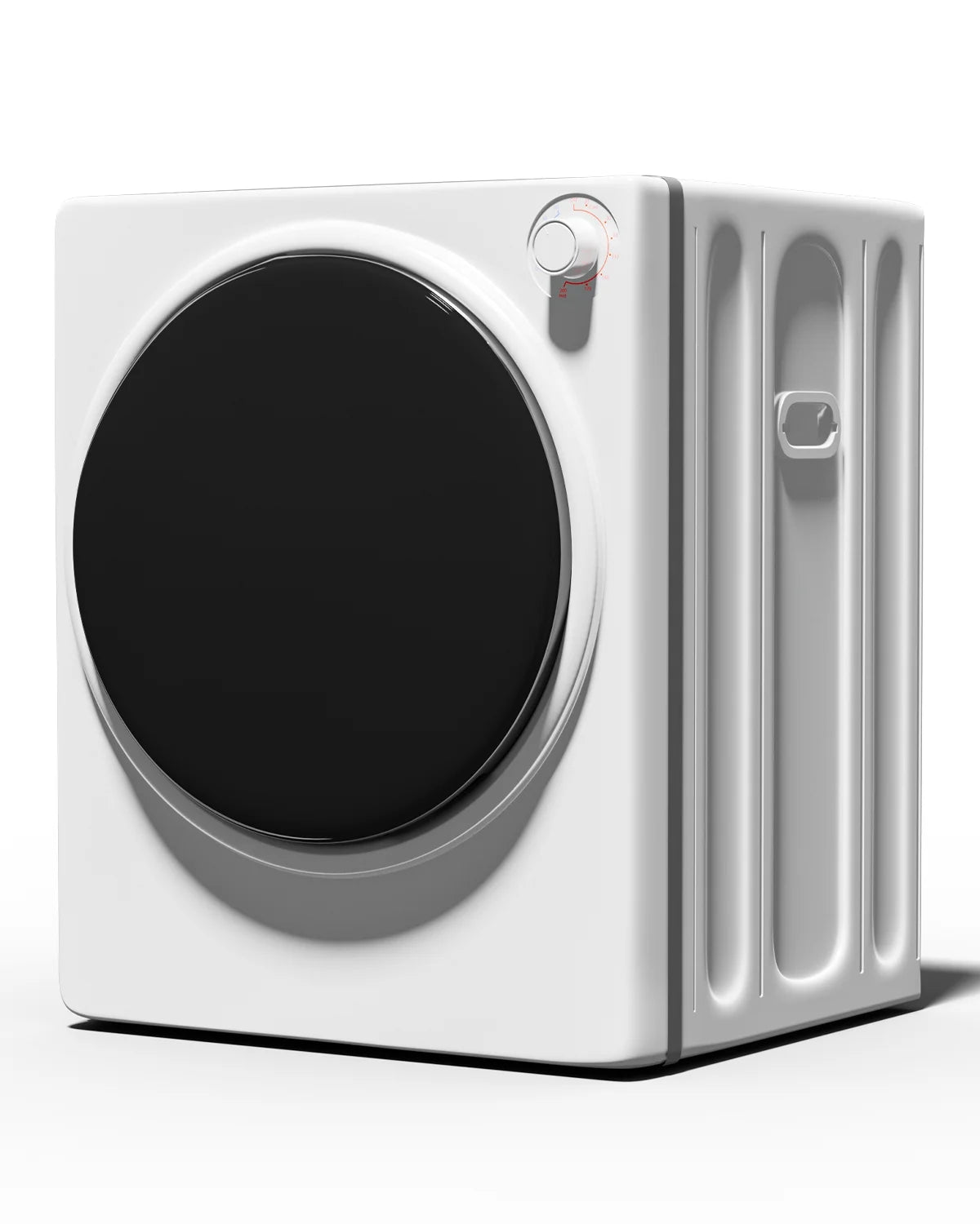 TABU Washer and Dryer Set, 19LBS Fully Automatic Washing Machine & 8.8LBS Clothes Dryer (White&White)