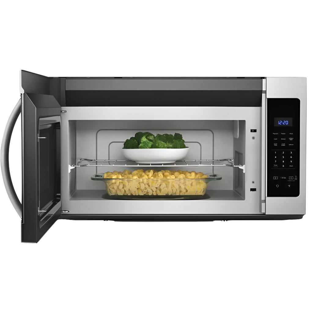 Whirlpool 1.7 Cu. Ft. Microwave Hood Combination Black