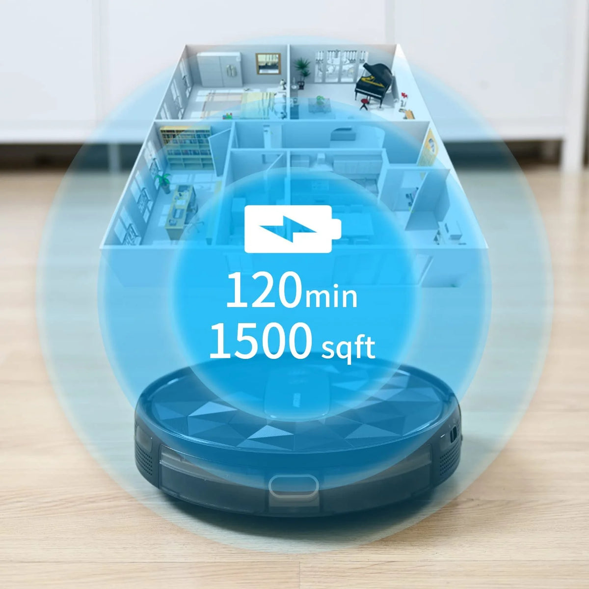 AIRROBO P20 Robot Vacuum Cleaner, Anti Collision and Avoid Falling